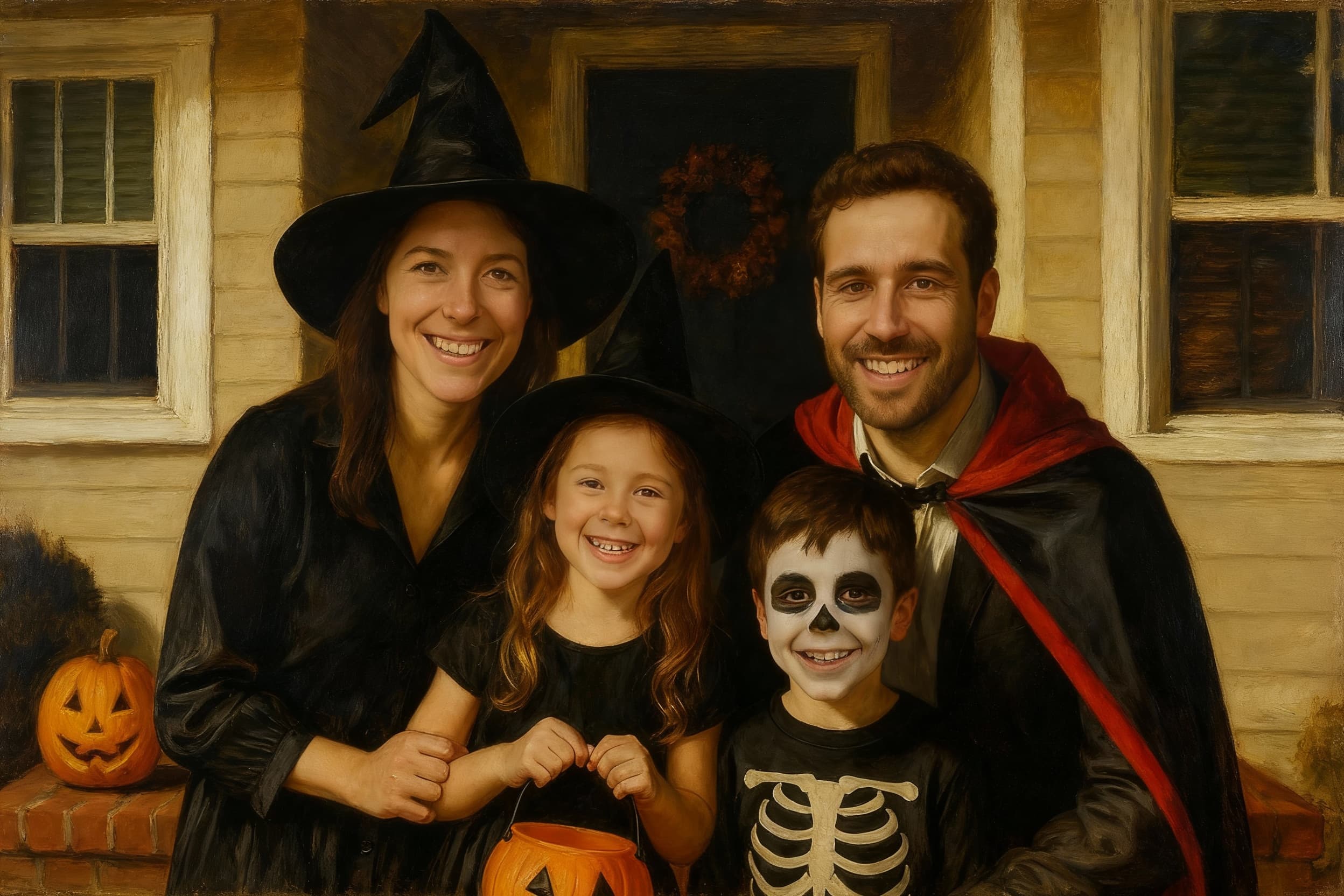 Dark Oil Painting example