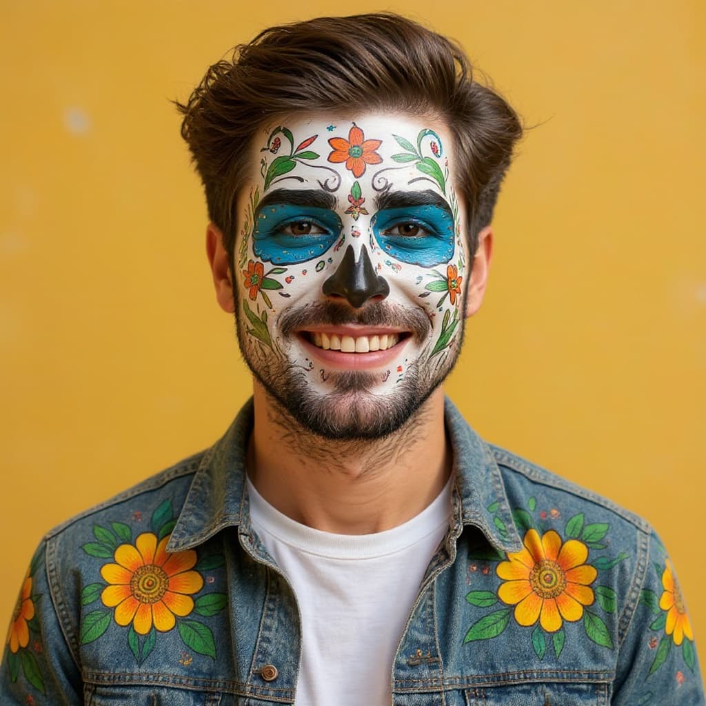 Sugar Skull Art example