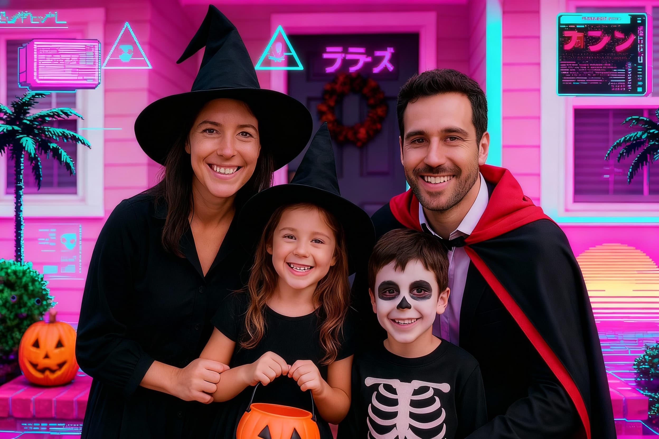 Vaporwave Horror example